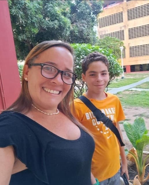 Foto de Gheisa Delgado y