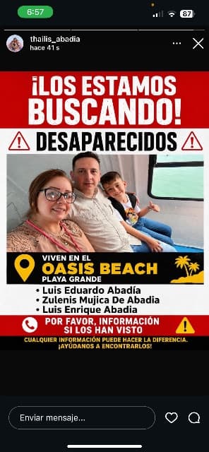 Foto de Zulenis Mujica Luis abadía