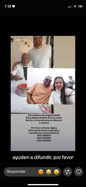 Foto de Argenis Duno, Lismar Barrios
