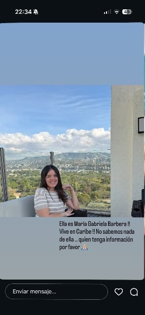 Foto de María Gabriela