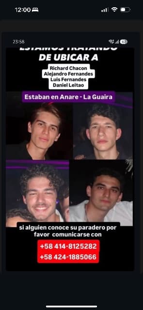 Foto de Richard Chacón, Alejandro Fernandes, luis