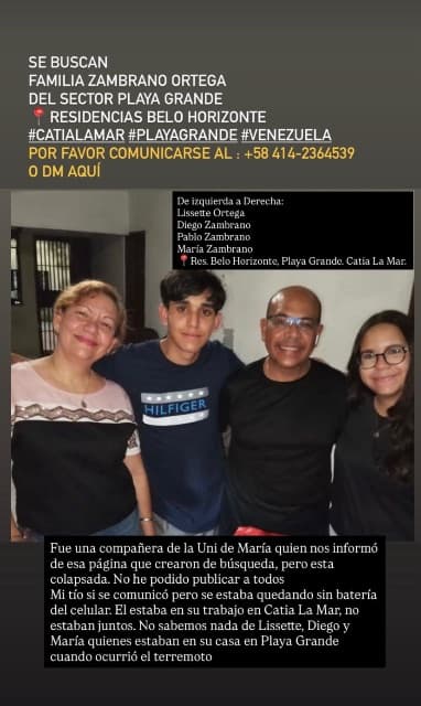 Foto de Pablo Zambrano, Lisset Ortega,