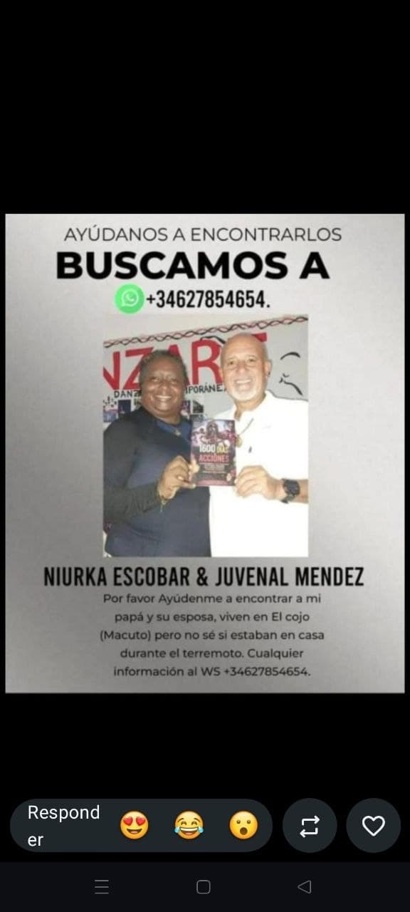 Foto de niurka escobar y