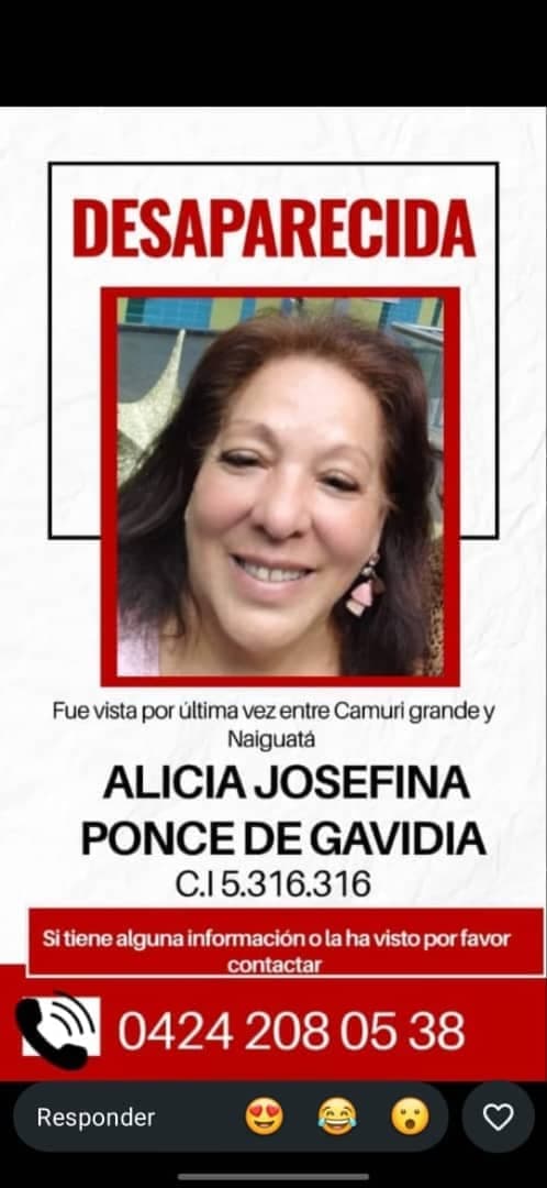 Foto de Alicia Josefina Ponce