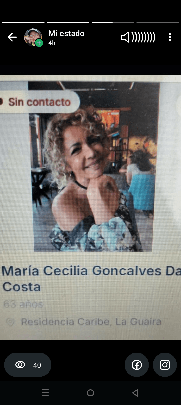 Foto de María Cecilia