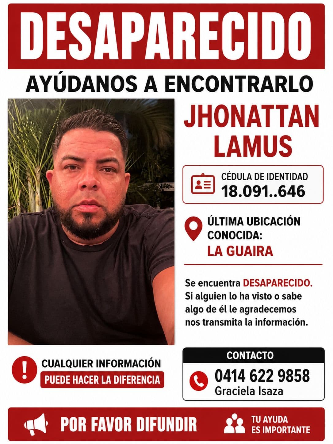 Foto de Jhonattan Gregorio